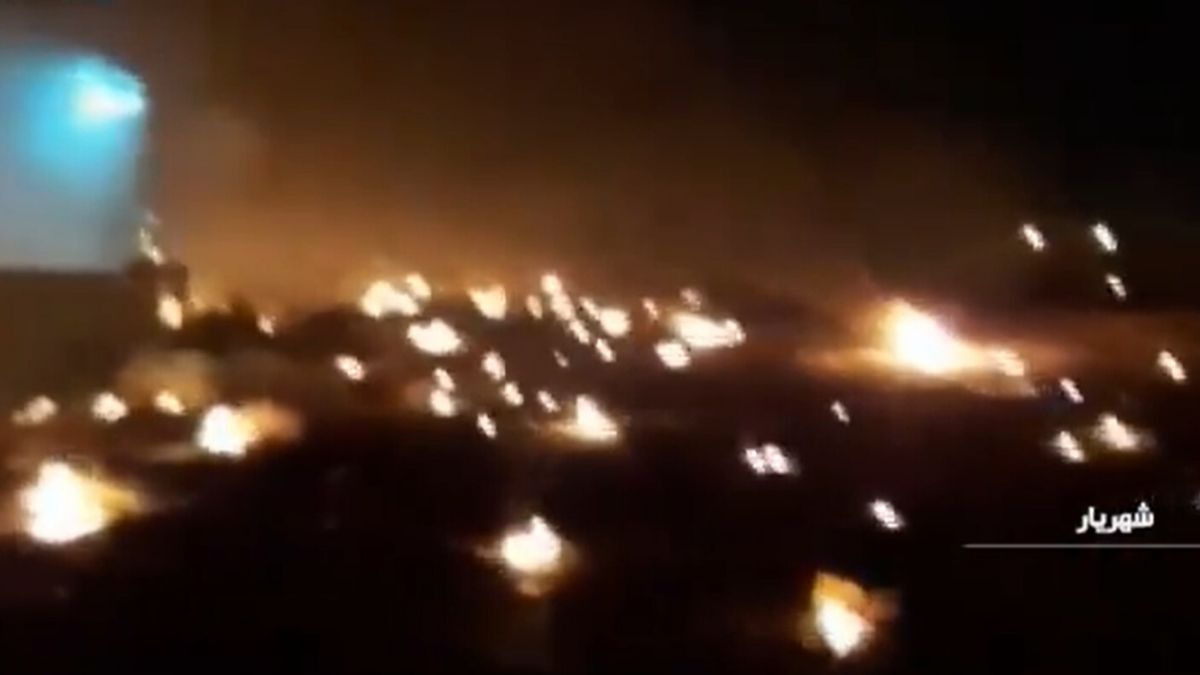 VIDEO Pojavile su se prve snimke pada zrakoplova u Iranu